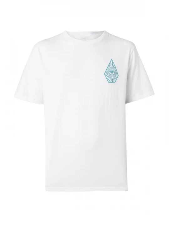 Foto van product Volcom Shirt 'ALL SEEING' pastelblauw / lichtblauw / rosa / wit