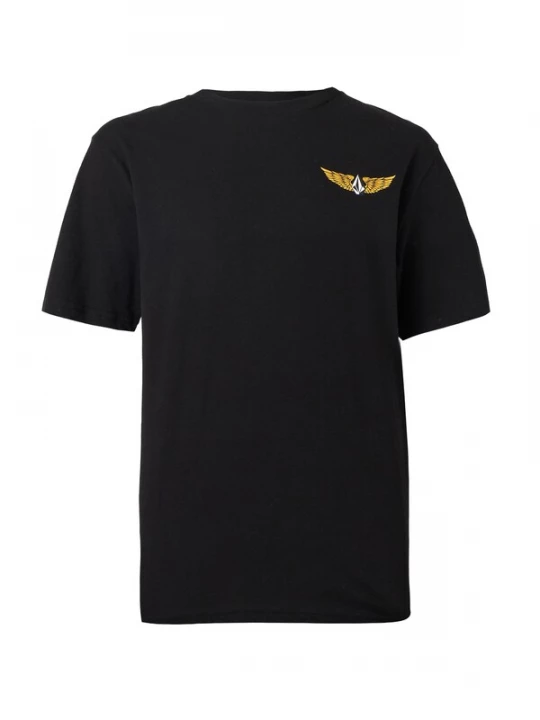 Foto van product Volcom Shirt 'FLYER' geel / zwart / wit
