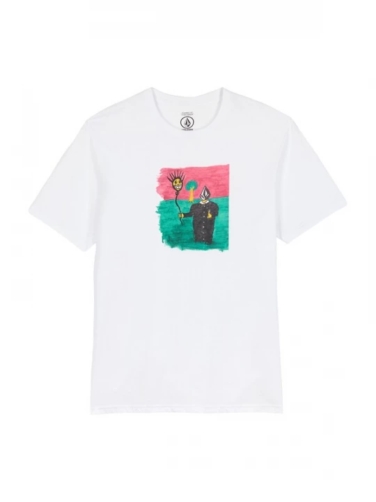 Foto van product Volcom Shirt groen / pink / wit