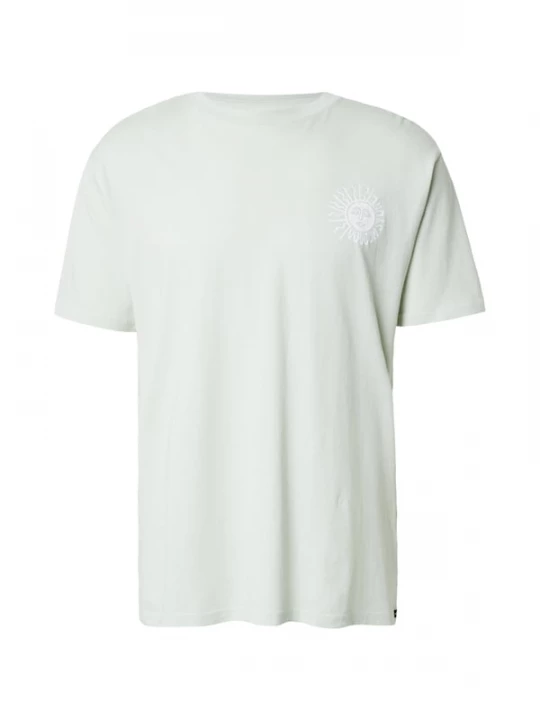 Foto van product Volcom Shirt 'MAZATLAN' pastelblauw / goudgeel