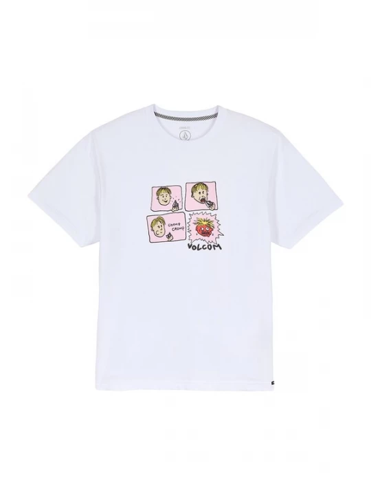 Foto van product Volcom Shirt pink / zwart / wit