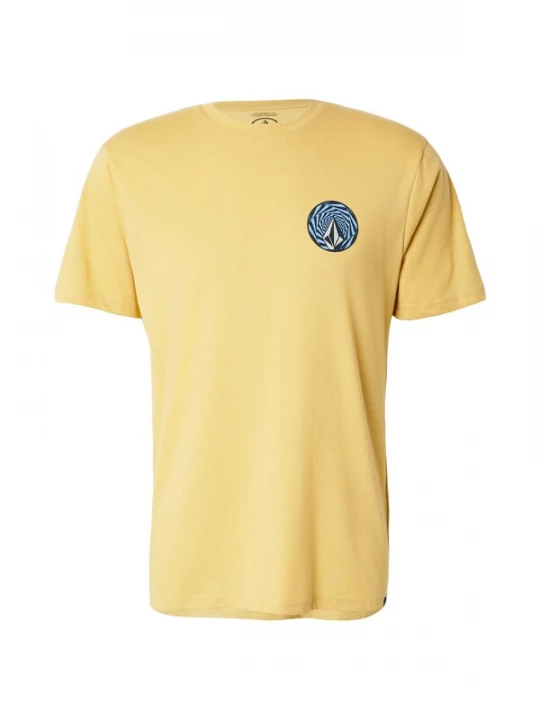 Foto van product Volcom Shirt 'RINGSTONE' lichtblauw / citroengeel / zwart / natuurwit