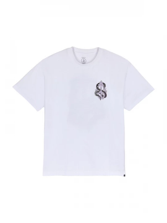 Foto van product Volcom Shirt 'SNAKE PEACE' zwart / wit