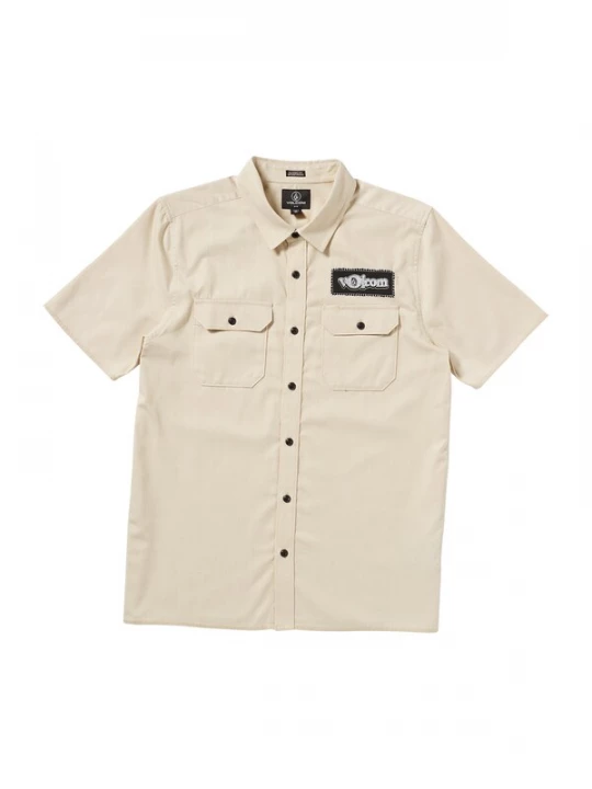 Foto van product Volcom Shirt 'VOLCOM ENT' ecru