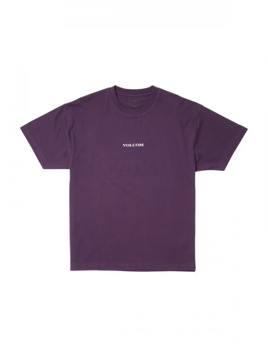 Foto van product Volcom Shirt 'VOLCOM STONE' pruim / donkerlila / wit