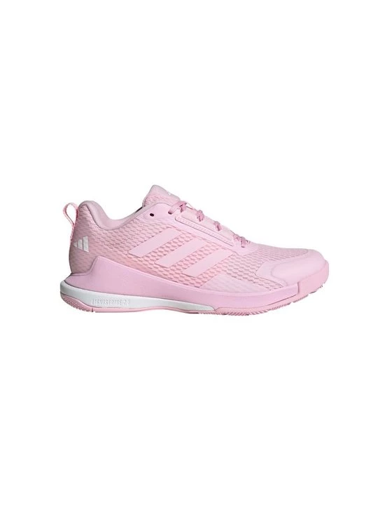 Foto van product Volleybalschoenen Adidas donkerroze