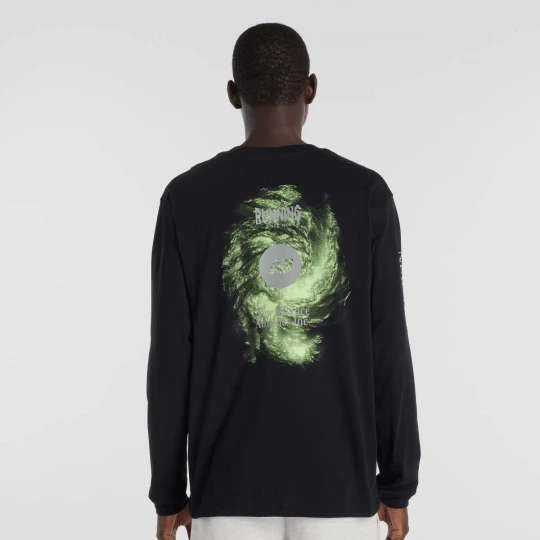 Foto van product Vortex Longsleeve New Balance zwart