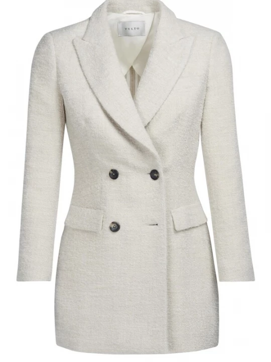 Foto van product Vulto Blazers 'Alpaca Silk Jacket' offwhite