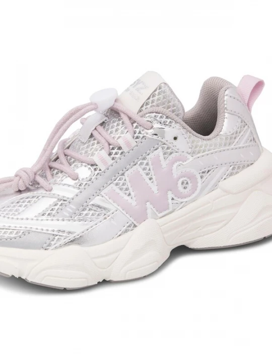 Foto van product W6YZ Sneakers 'LUCKY-J.' zilver