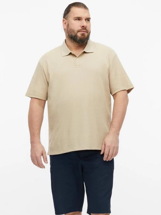 Foto van product Wafel piqué polo s.Oliver beżowy