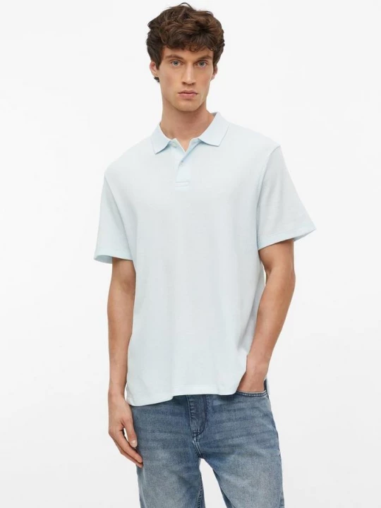 Foto van product Wafel piqué polo s.Oliver blauw