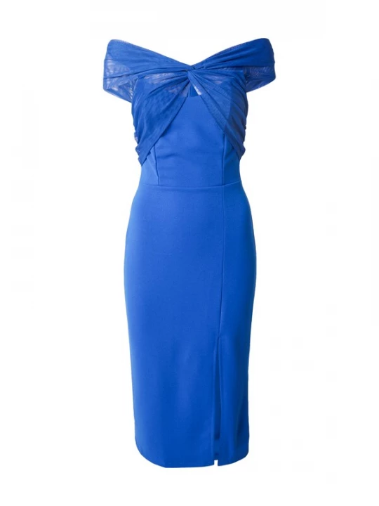 Foto van product WAL G. Cocktailjurk 'JADIE' blauw