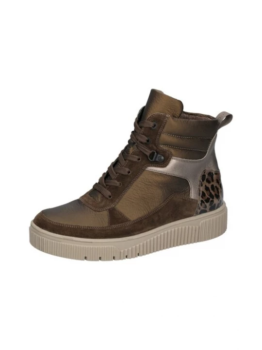 Foto van product WALDLÄUFER Veterlaarzen bruin / donkerbruin / brons Waldlaufer