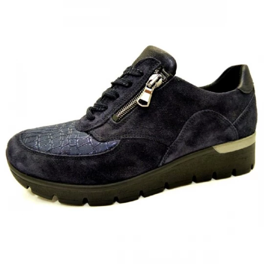Foto van product WALDLÄUFER Veterschoen blauw / donkerblauw Waldlaufer
