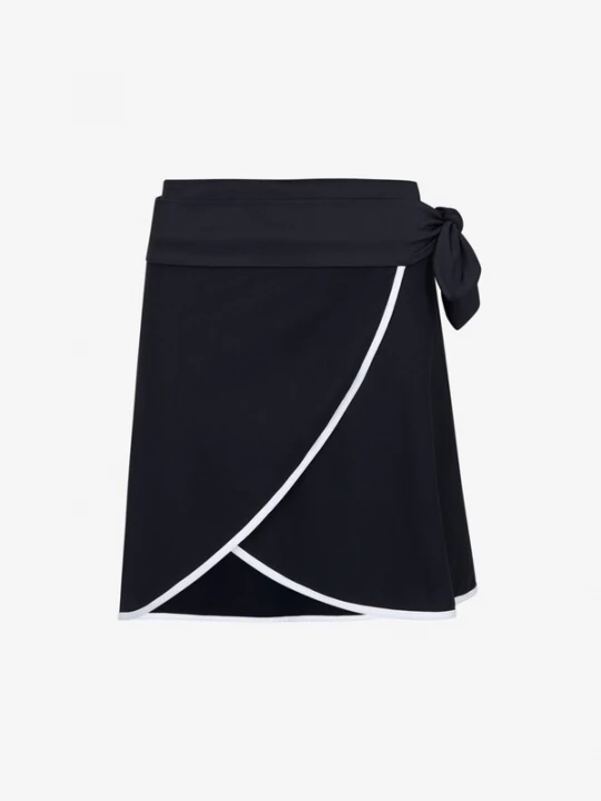 Foto van product WALLIEN Rok 'Wrap' zwart
