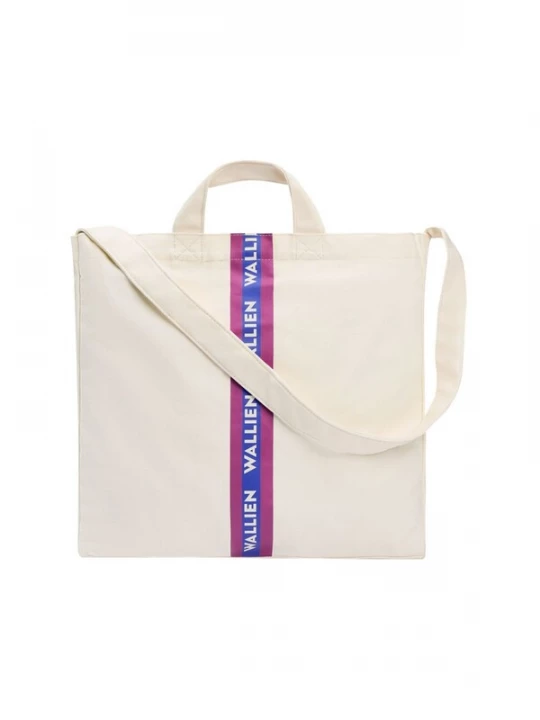 Foto van product WALLIEN Schoudertas 'Premium Tote Bag' offwhite