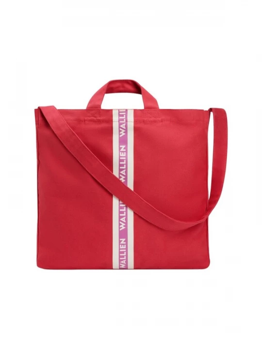 Foto van product WALLIEN Schoudertas 'Premium Tote Bag' rood