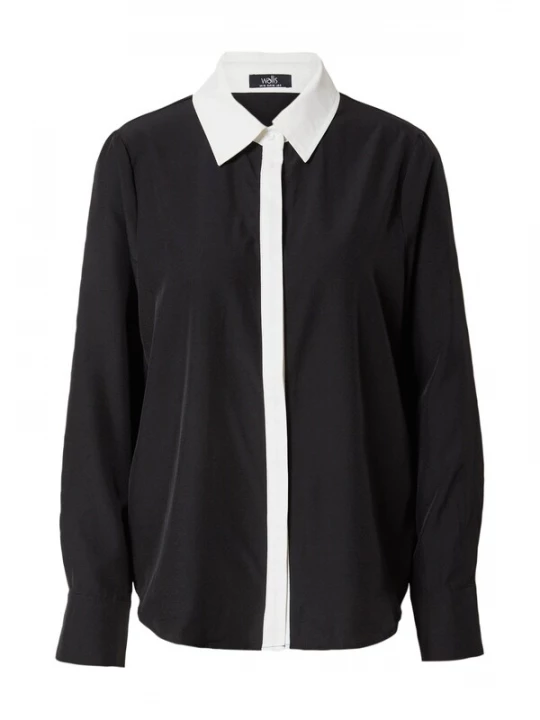 Foto van product Wallis Curve Blouse zwart / wit