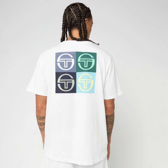 Foto van product Warhol Co T-Shirt Sergio Tacchini wit