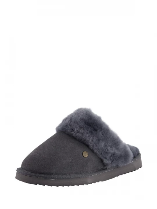 Foto van product Warmbat Huisschoenen 'Flurry' donkergrijs
