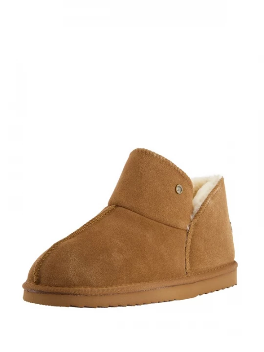 Foto van product Warmbat Huisschoenen 'Willow' cognac
