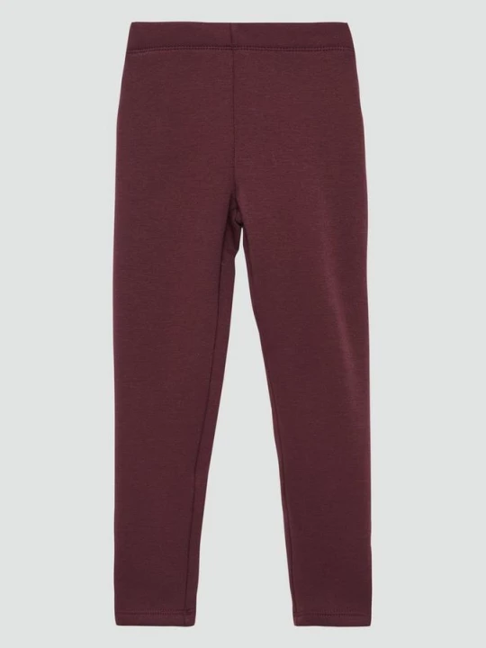 Foto van product Warme fleece broek met elastische tailleband s.Oliver rood