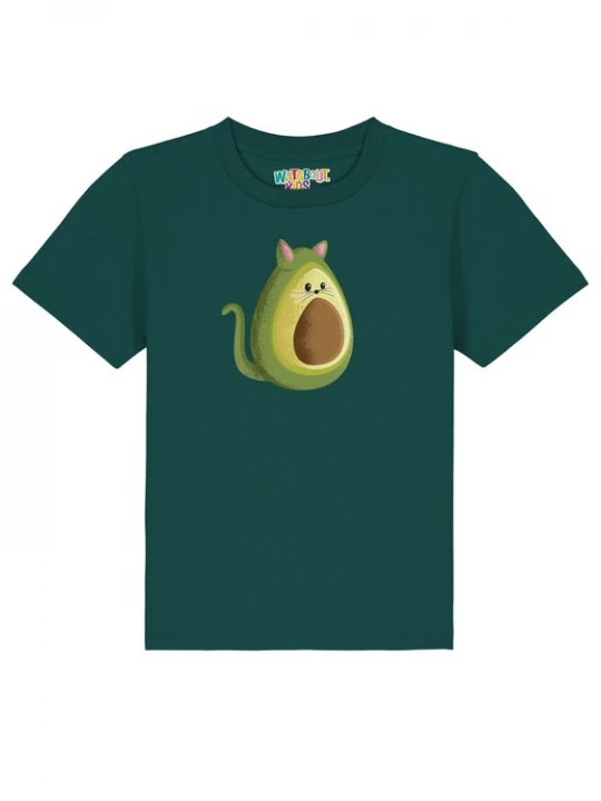 Foto van product watabout.kids Shirt 'Avocato' donkergroen / gemengde kleuren