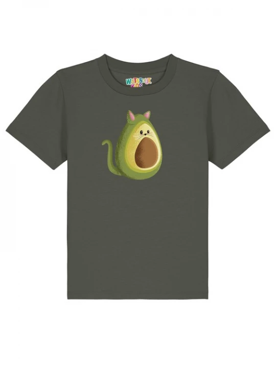 Foto van product watabout.kids Shirt 'Avocato' kaki / gemengde kleuren
