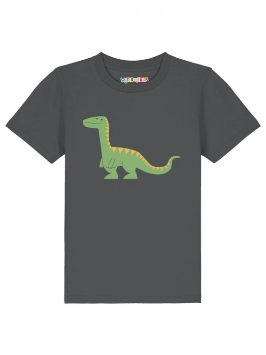 Foto van product watabout.kids Shirt 'Baby Dinosaurier' geel / antraciet / groen