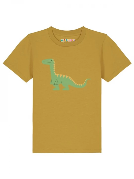 Foto van product watabout.kids Shirt 'Baby Dinosaurier' oker / donkergeel / groen