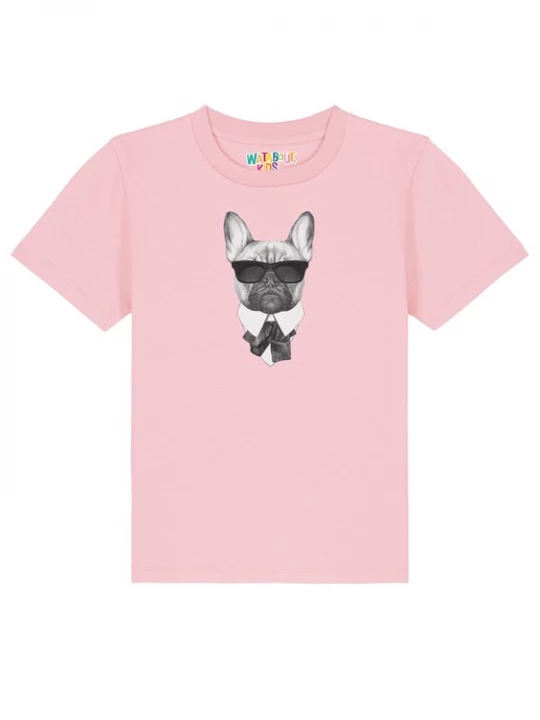 Foto van product watabout.kids Shirt 'Ein Fescher Hund' gemengde kleuren / rosa