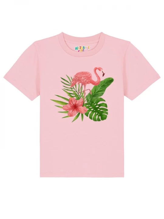 Foto van product watabout.kids Shirt 'Flamingo' gemengde kleuren / rosa
