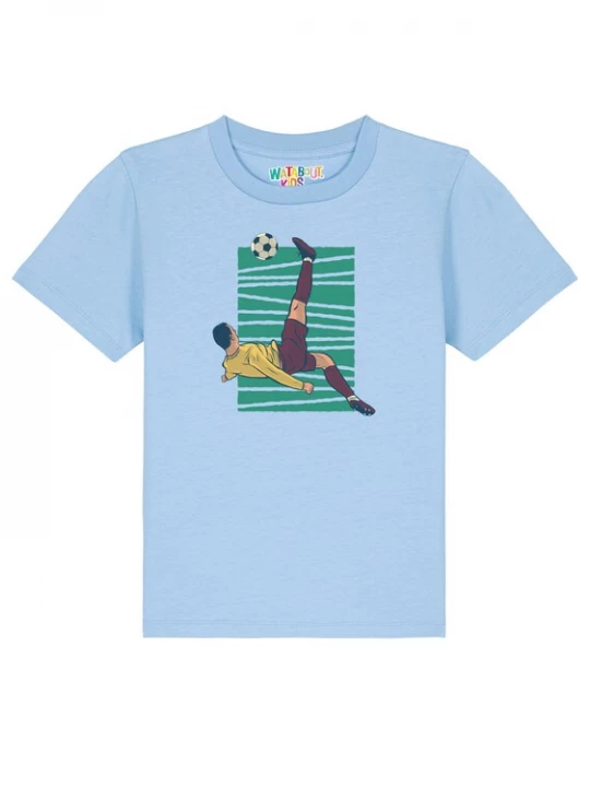Foto van product watabout.kids Shirt 'Fußball' lichtblauw / gemengde kleuren