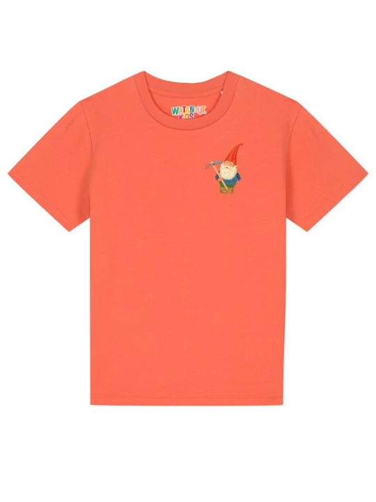 Foto van product watabout.kids Shirt 'Gartenzwerg' blauw / groen / oranje / wit
