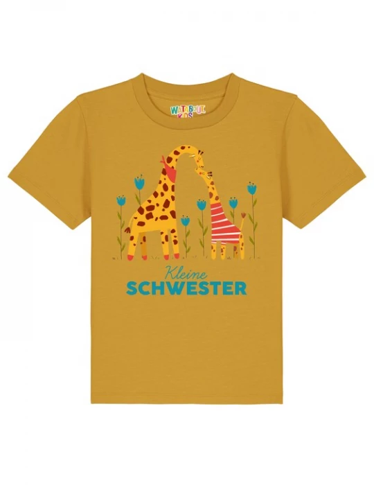 Foto van product watabout.kids Shirt geel gemêleerd