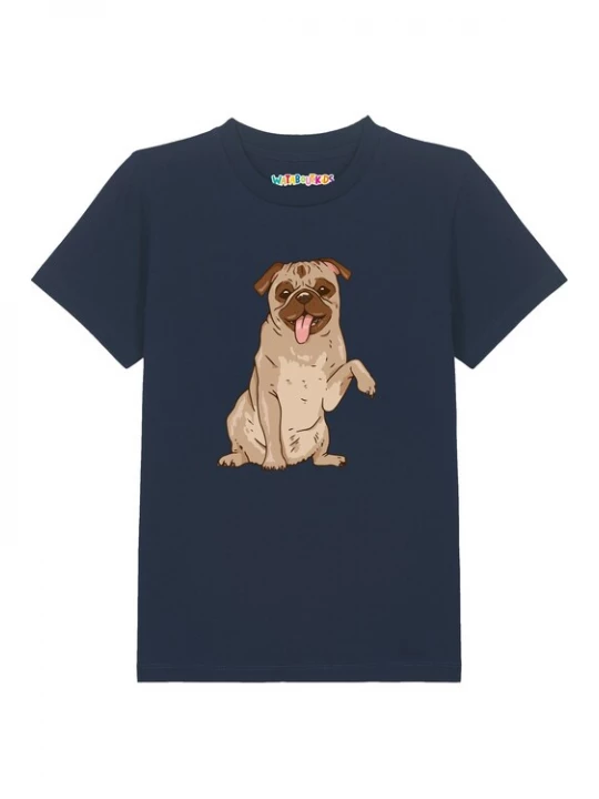 Foto van product watabout.kids Shirt 'Mops' beige / navy