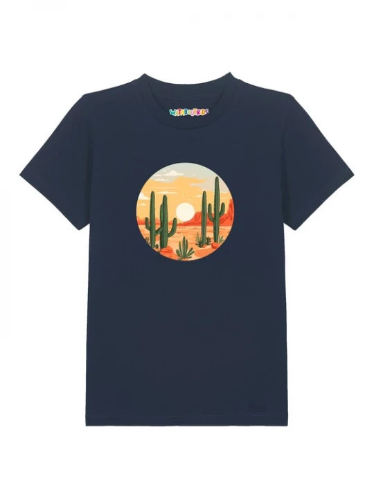 Foto van product watabout.kids Shirt navy / donkergroen / oranje / rood