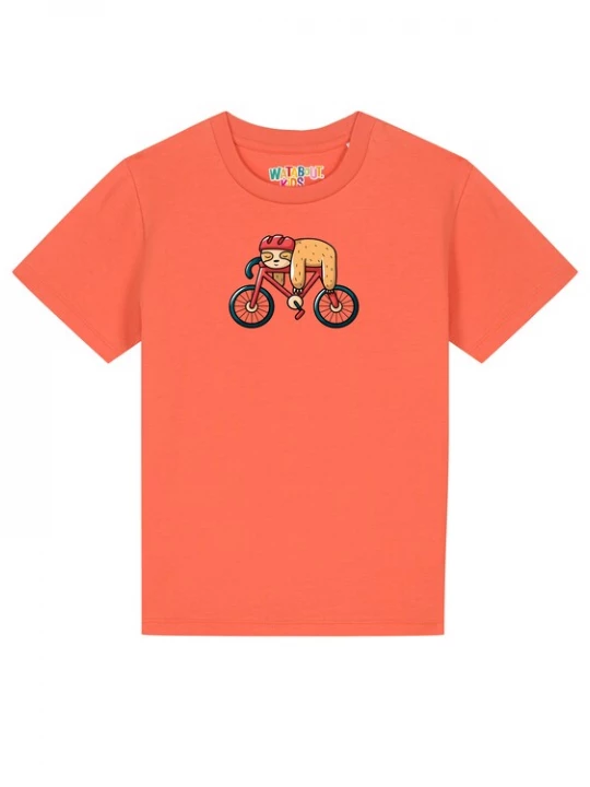 Foto van product watabout.kids Shirt 'Sloth' gemengde kleuren / oranje