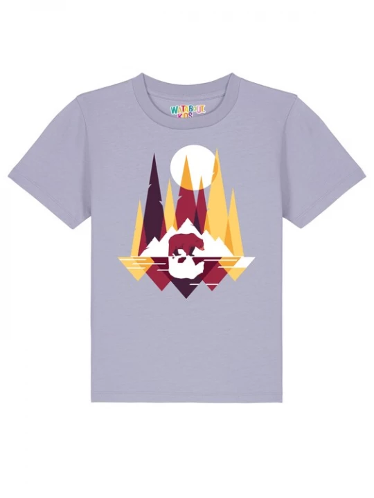 Foto van product watabout.kids Shirt 'Von Bären und Bergen' sering / gemengde kleuren