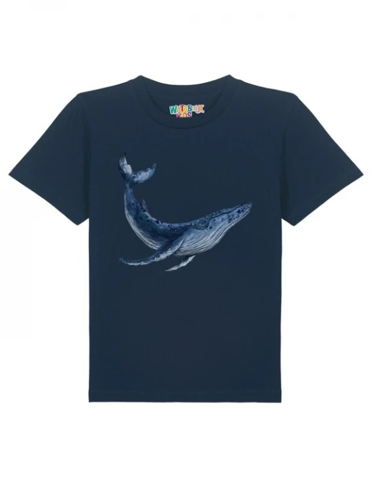 Foto van product watabout.kids Shirt 'Wal' navy / wit