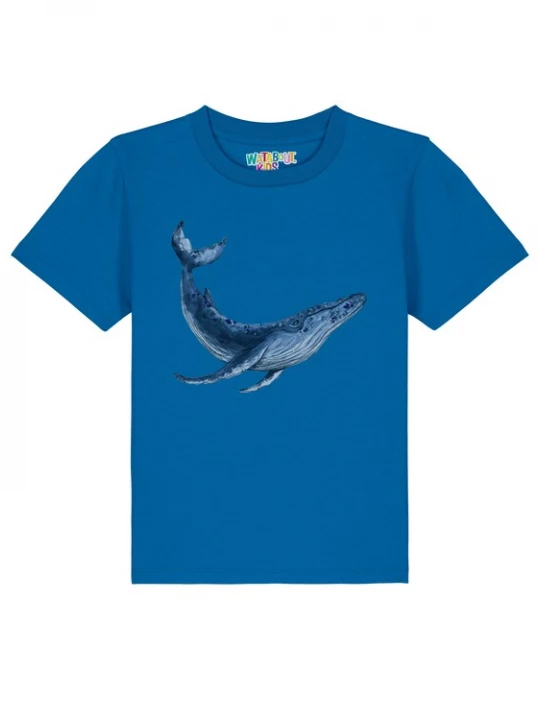 Foto van product watabout.kids Shirt 'Wal' royal blue / koningsblauw / gemengde kleuren