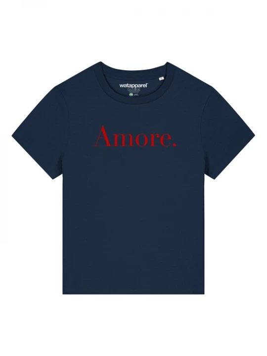 Foto van product Watapparel Shirt ' Amore ' navy