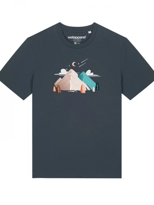 Foto van product Watapparel Shirt antraciet / gemengde kleuren
