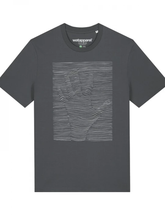Foto van product Watapparel Shirt antraciet / wit