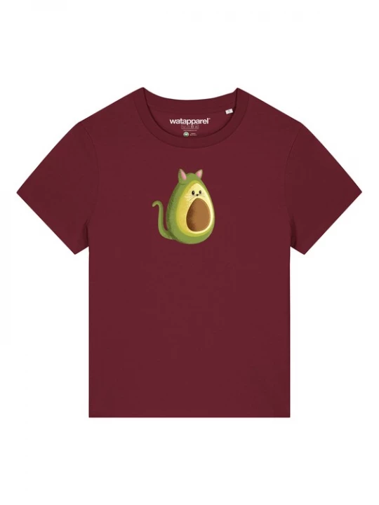 Foto van product Watapparel Shirt 'Avocato' gemengde kleuren / bordeaux