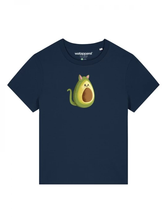 Foto van product Watapparel Shirt 'Avocato' navy / gemengde kleuren