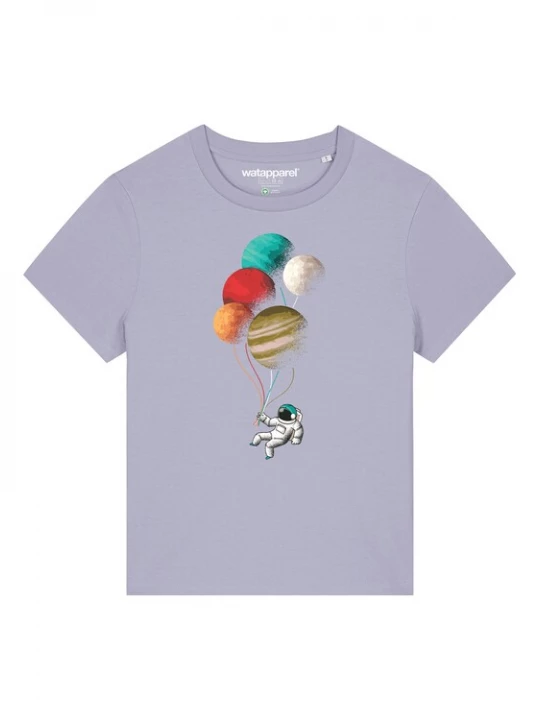Foto van product Watapparel Shirt ' Balloon Spaceman ' sering / gemengde kleuren