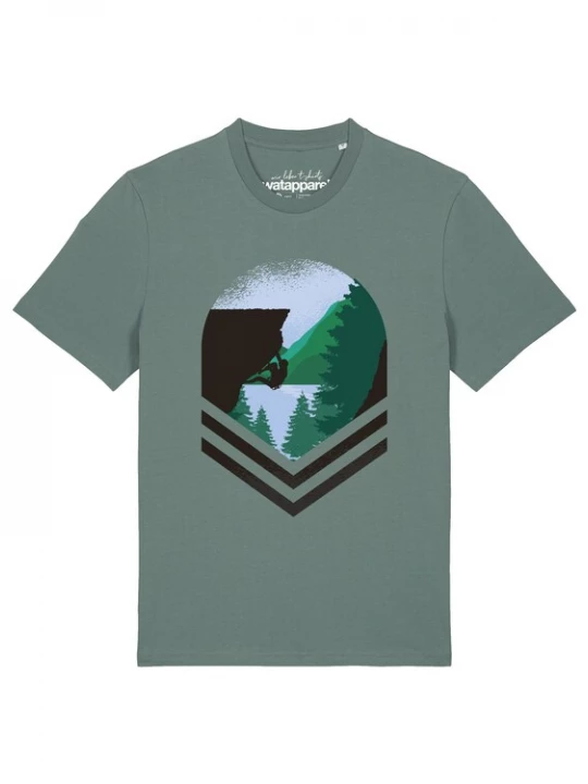 Foto van product Watapparel Shirt 'Bay Climbing' groen