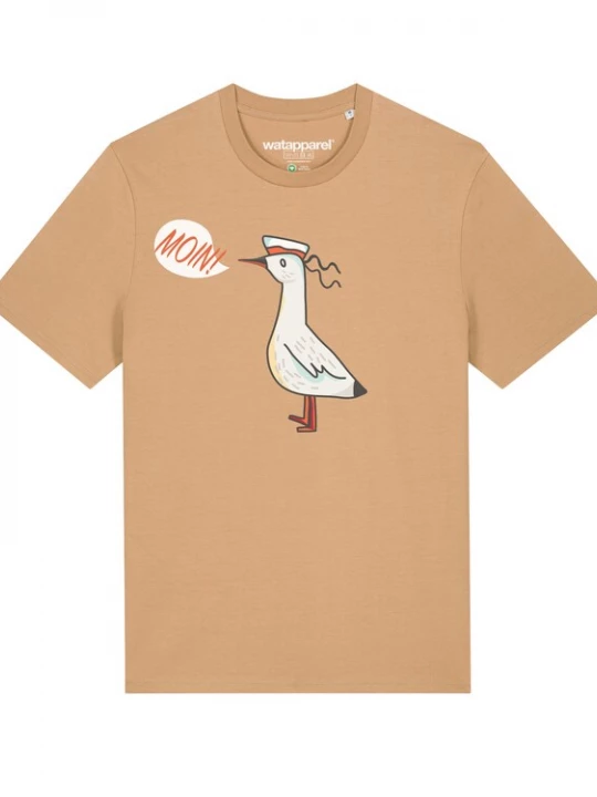 Foto van product Watapparel Shirt beige / gemengde kleuren