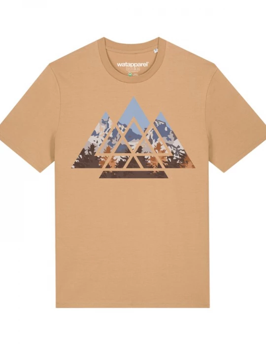 Foto van product Watapparel Shirt beige / gemengde kleuren